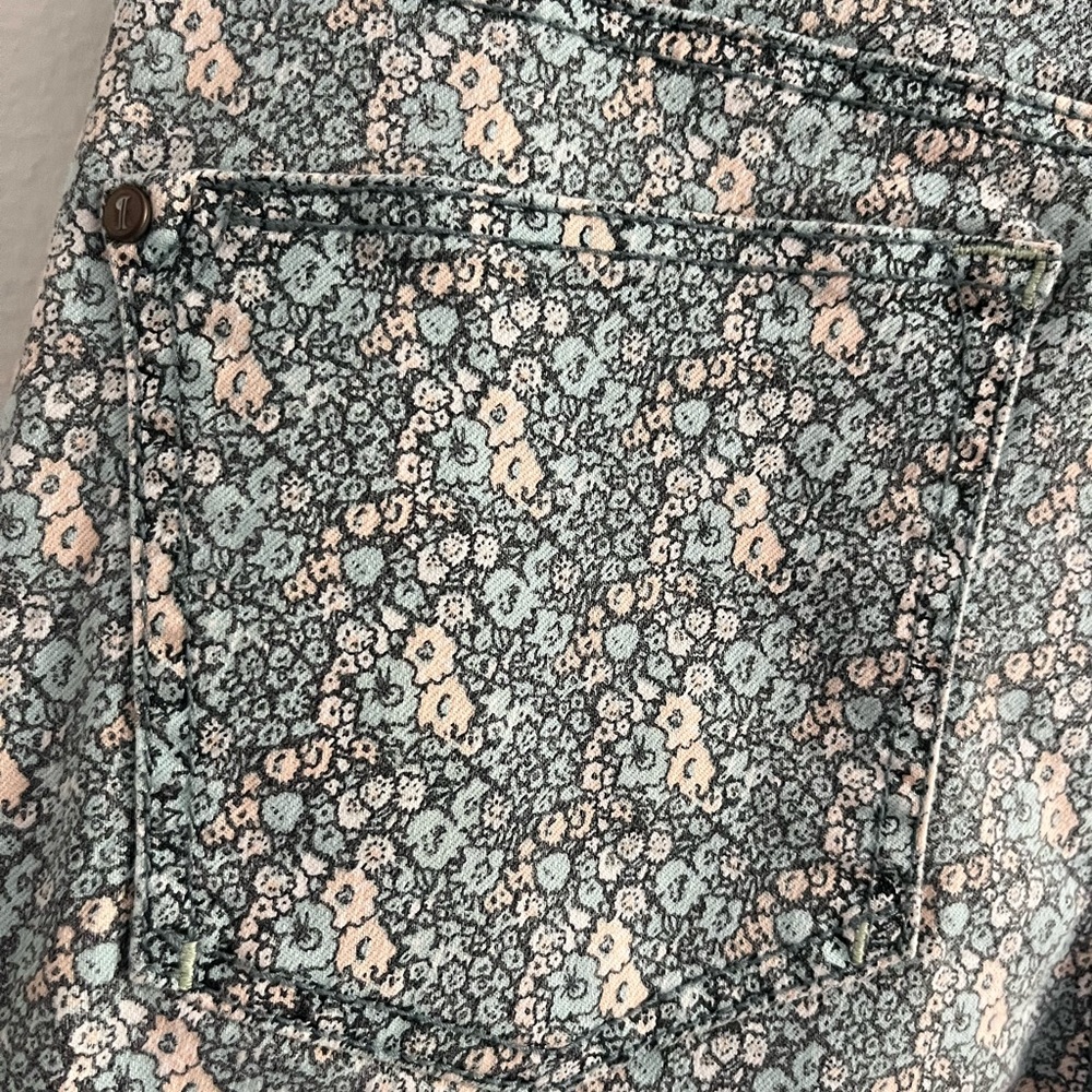 Pilcro & the Letterpress (from Anthropologie) • Floral Jean Pants‎ - Picture 6 of 7